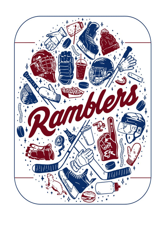 Ramblers Hockey Collage
