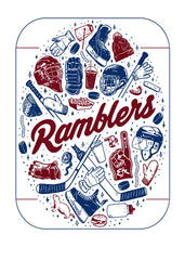 Ramblers Hockey Collage