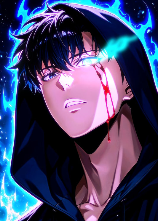 sung jin wo eye light