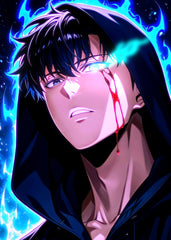 sung jin wo eye light