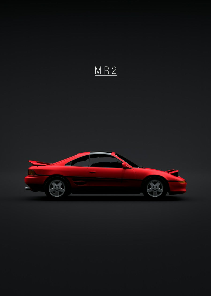 Toyota MR2 GT MK2 SW20 - Red