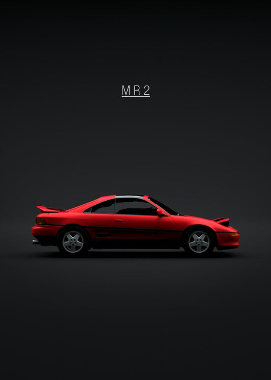 Toyota MR2 GT MK2 SW20 - Red