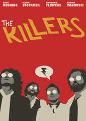 The Killers Band Poster Art