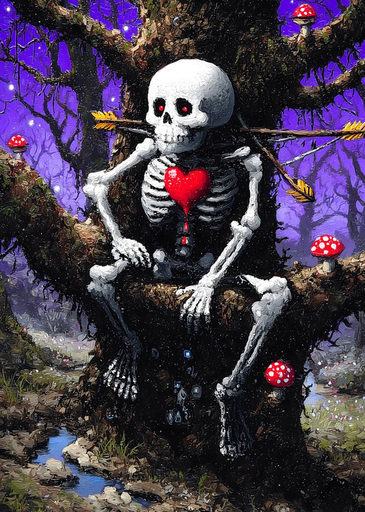 Heart of the Skeleton in a Forest