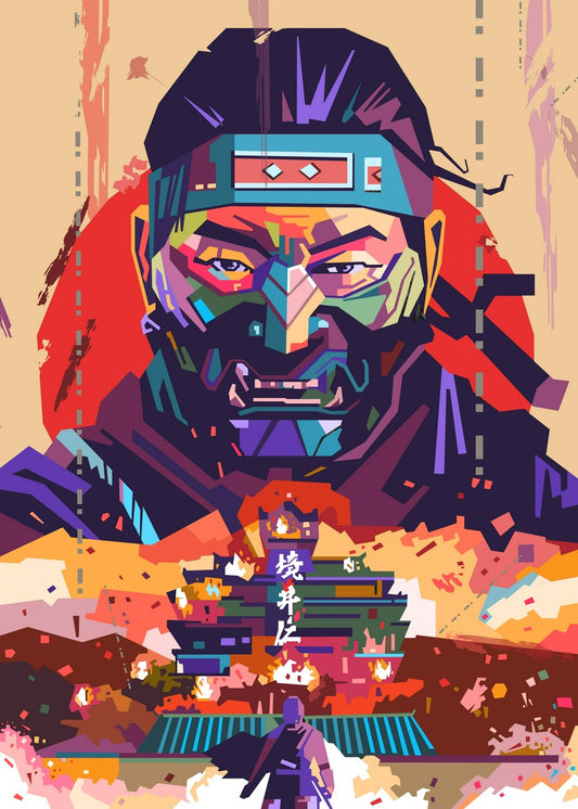 Ghost Jin Sakai wpap art