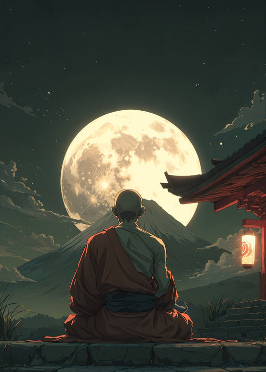 Moonlight over Mount Serenity