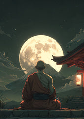 Moonlight over Mount Serenity