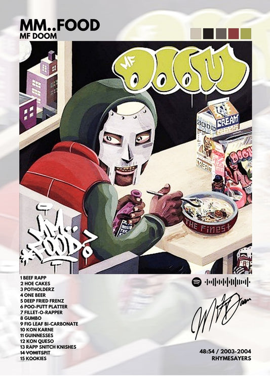 MF DOOM Album Cover