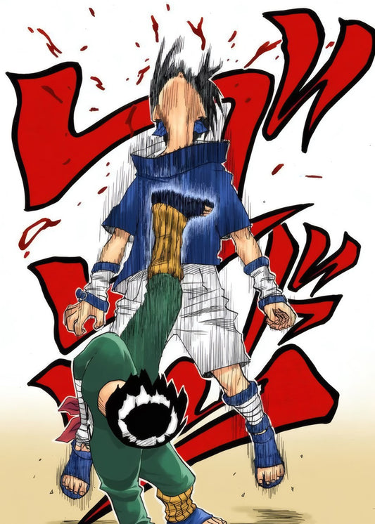 Lee VS Sasuke