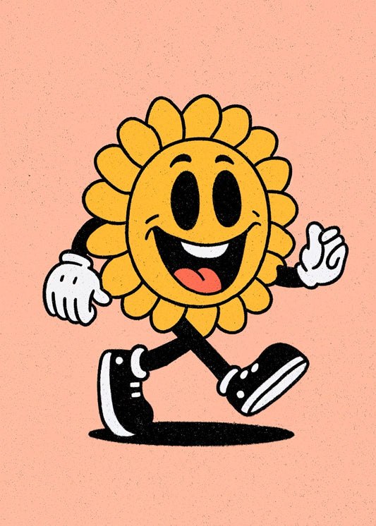 Happy Sunflower Walk