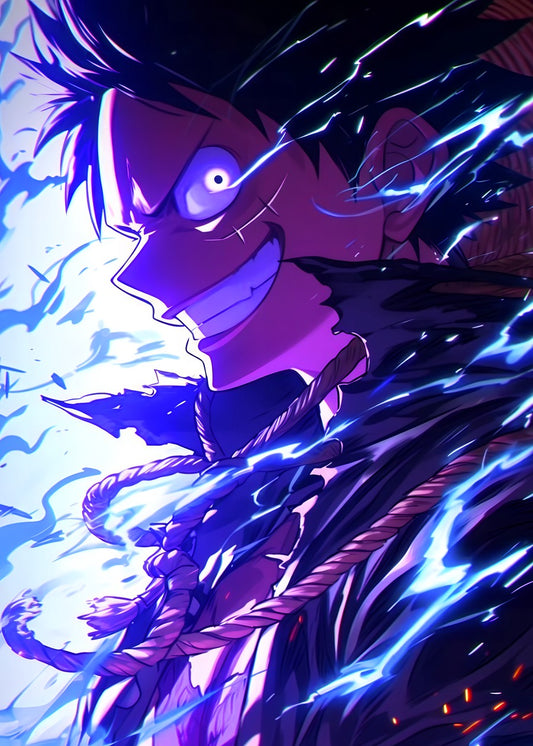 Luffy's Electric Smile