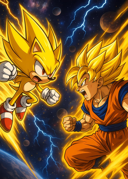 Super Sonic vs Goku