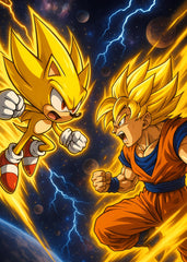 Super Sonic vs Goku