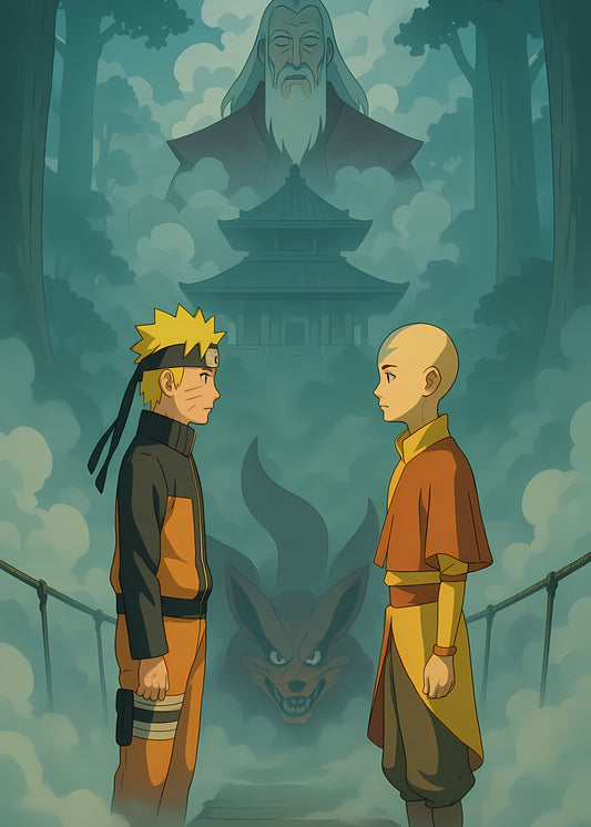 Sacred Duel: Naruto & Aang