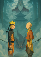 Sacred Duel: Naruto & Aang