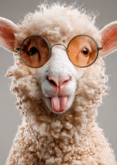 Sunglassed Sheep, Baaaad to the Bone