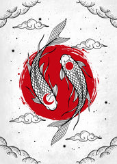 Koi Fish Yin Yang