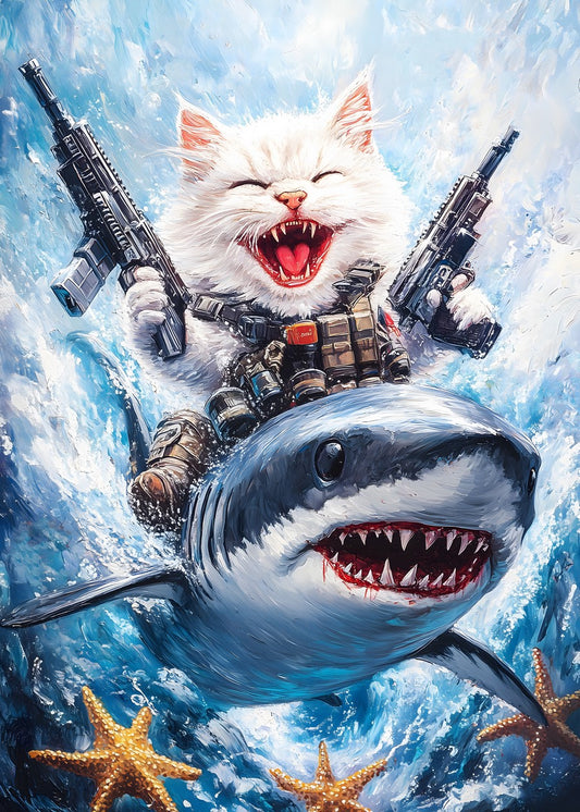 Feline Fury: Ocean Adventure