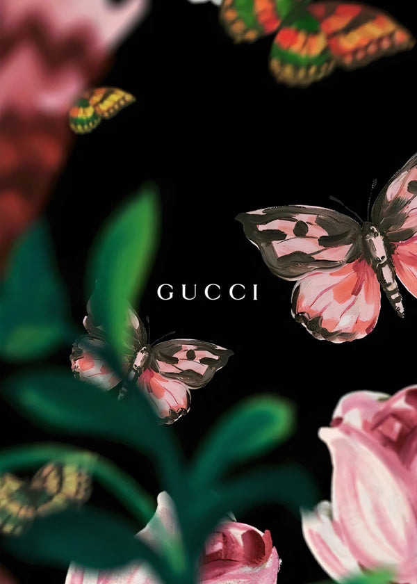 Gucci Butterfly Art