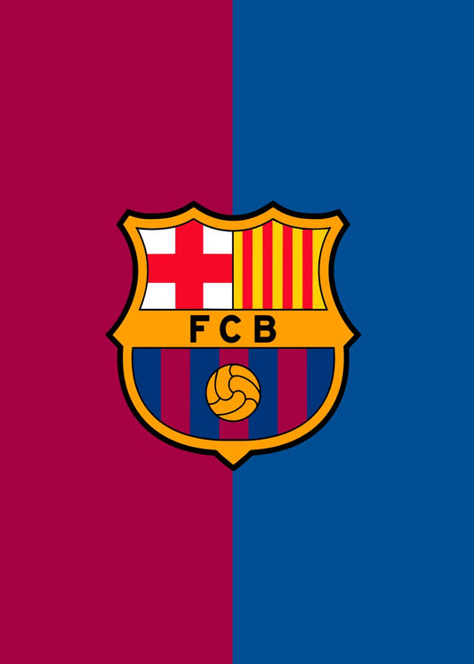 FC Barcelona Logo on Split