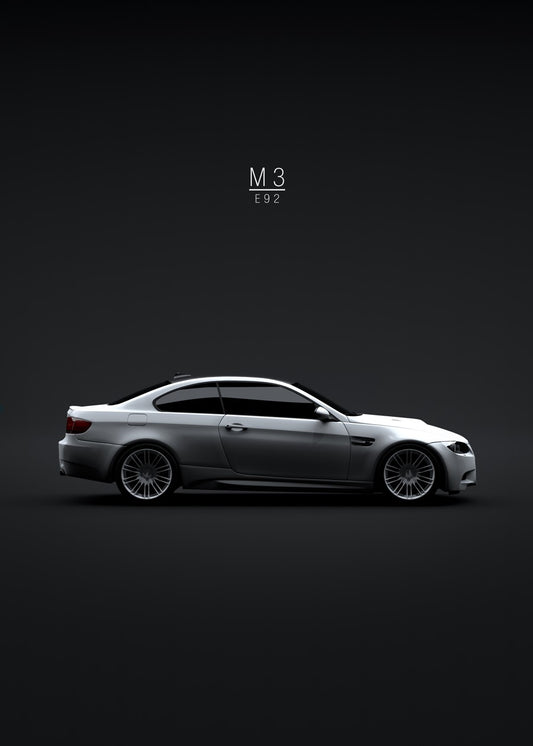 2008 BMW M3 E92 White