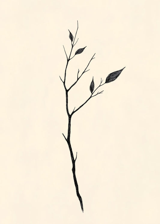 Minimalist Branch Sketch