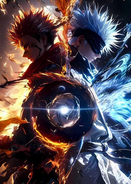 Jujutsu kaisen Gojo x Sukuna