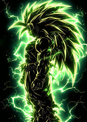 goku saiyan 3 neon