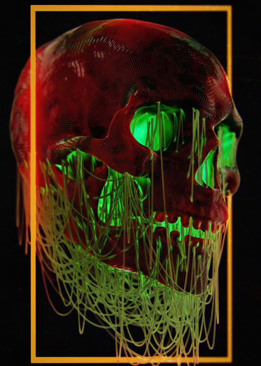 Neon Skull