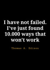 Thomas A Edison Quote 