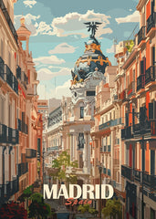 Madrid’s Elegant Streets City