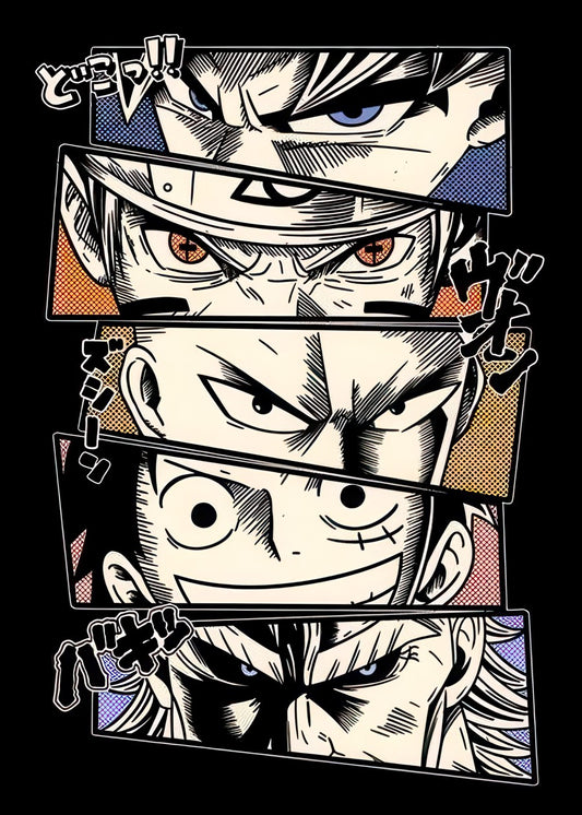Anime Eyes Panel Art