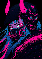 Neon Oni Cyberpunk