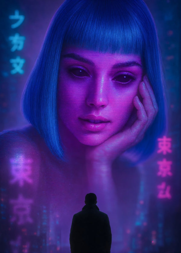Blade Runner Neon Joi Art