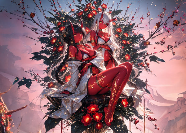 Blossoms of Mythical Elegance