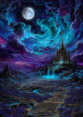 Moonlit Castle of Dreams
