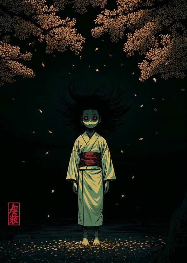 The Girl Beneath the Sakura