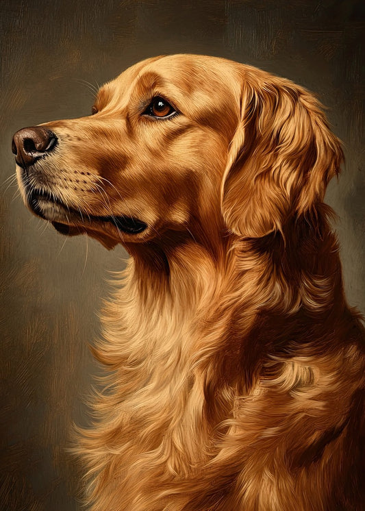 Golden-retriever portrait 