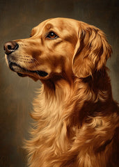 Golden-retriever portrait 