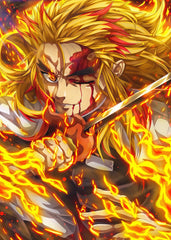 Flame of Battle Demon Slayer Kimetsu no Yaiba