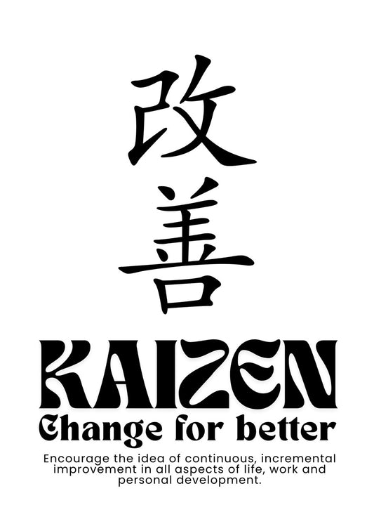 Kaizen Japanese Quote