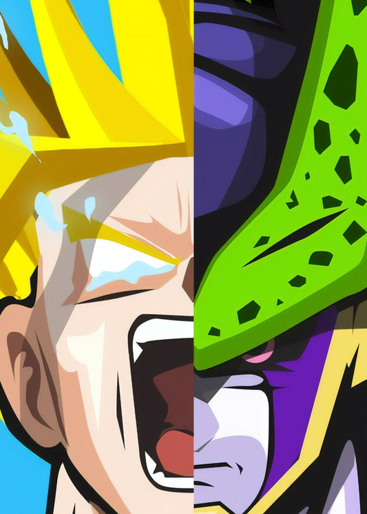 Dragon ball vs Cell