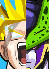 Dragon ball vs Cell
