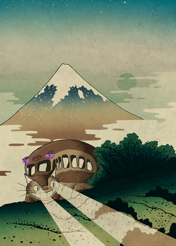 Catbus fuji, My Neighbor Totoro