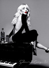 sabrina carpenter black white