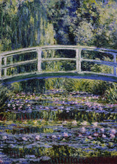 The Water Lily Pond by Claude Monet