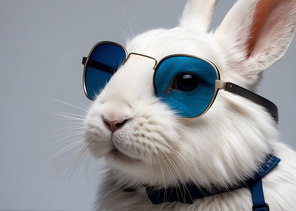 bunny with shades