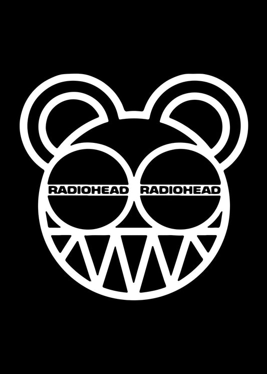 Radiohead Grinning Bear Emblem