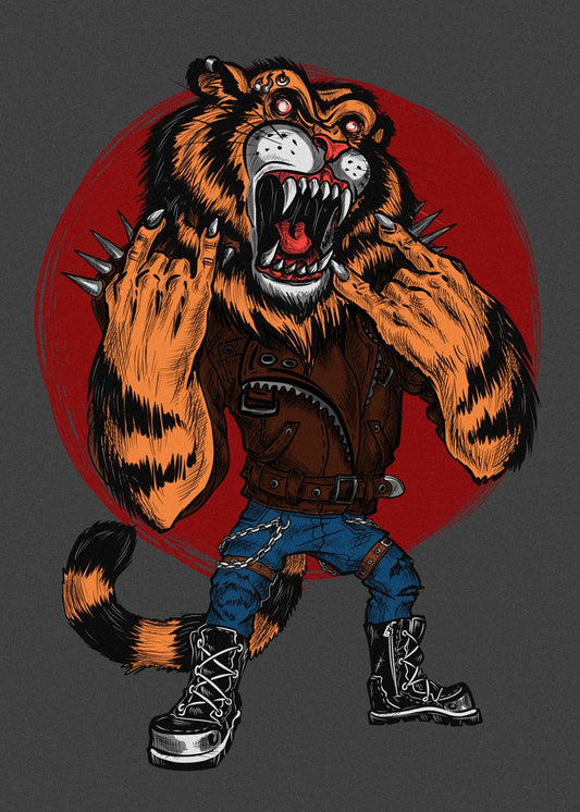 Pink Rock Tiger