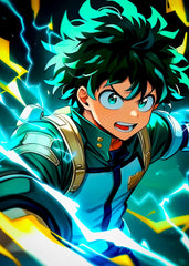Deku Charging Bright Smile